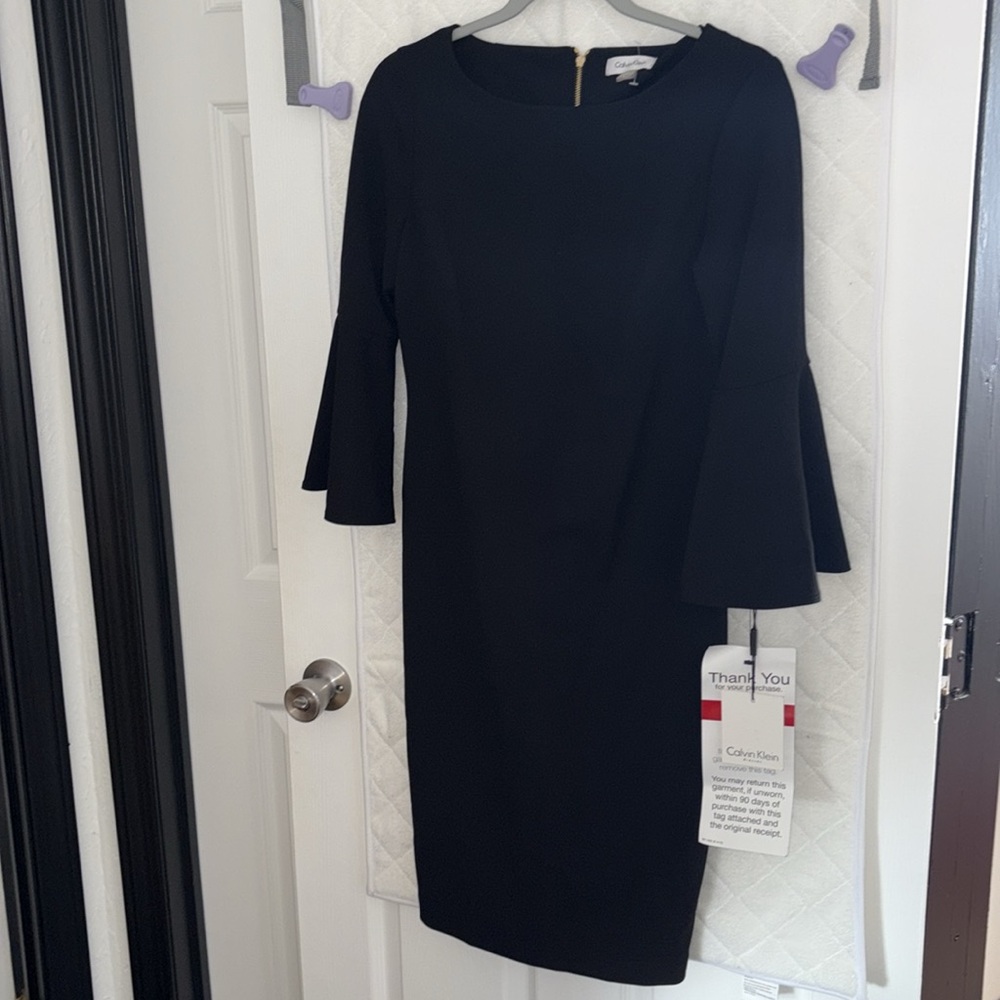 Calvin Klein Black Dress - Picture 3 of 9